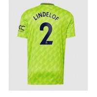 Fotbalové Dres Manchester United Victor Lindelof #2 Alternativní 2022-23 Krátký Rukáv
